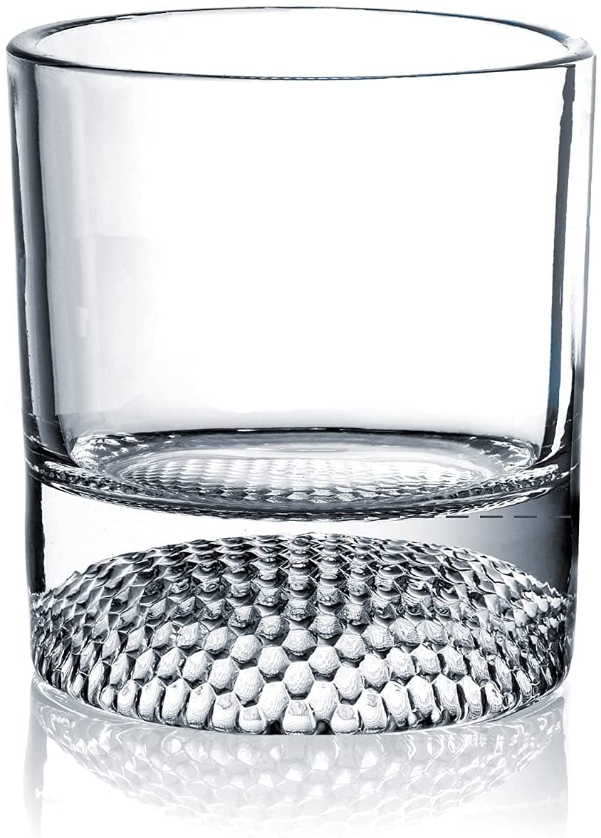 The Wine Savant Golf Ball Whiskey Glasses Set of 4-8oz Golf Gifts - Unique Whiskey Golf Glasses Set - Golf Gifts For Men & Women - Gifts for Golfers Golf Accessories Golf Ball Glasses (4 pack)-3