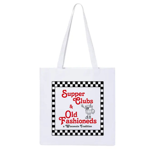 Supper Clubs and Old Fashioneds Tote Bag | Shopping Bag-0