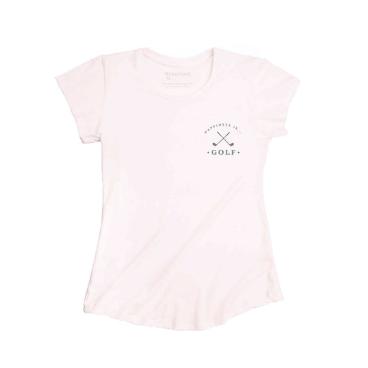 Women's Golf Bamboo T-Shirt, Ballet Pink-0