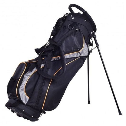 9 Inch Golf Stand Bag Divider Carry Pockets Storage-5