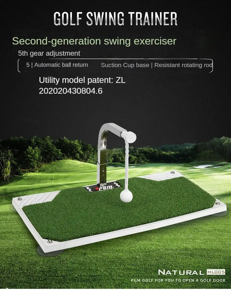Golf Swing Trainer Indoor Practice Device-3