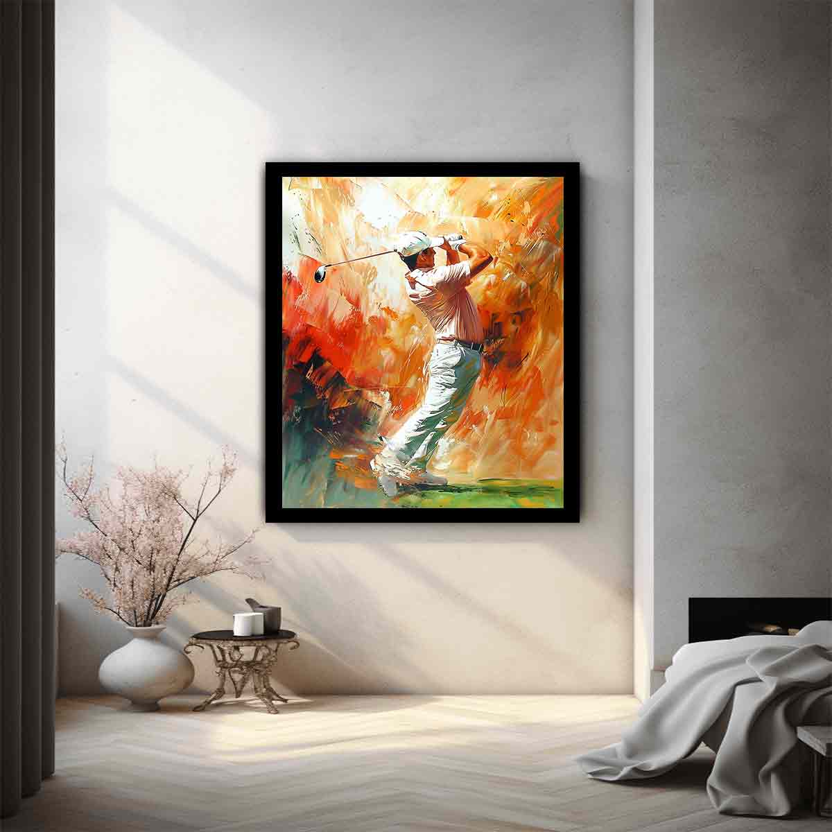 Golf Shot Painting-1