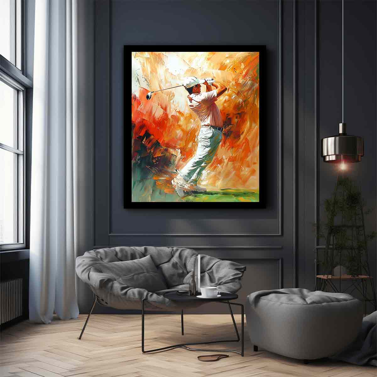 Golf Shot Painting-2